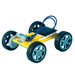 Carro de brinquedo com sistema solar div, kit elétrico de projeto científico, carro de experiência para crianças, acessórios educativos físicos infantis