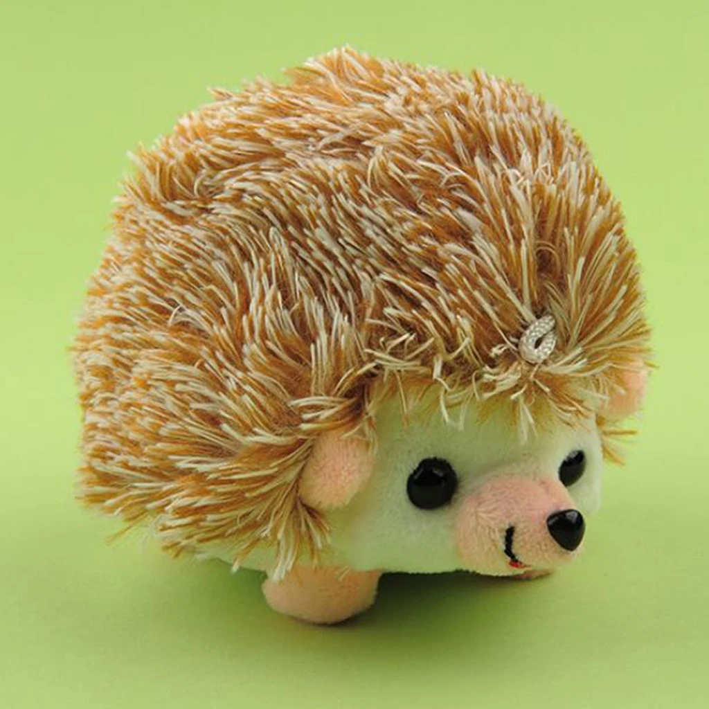 Hedgehog Shape Cute Sewing Pin Cushion Soft Cotton Fabric Needlework Accessory