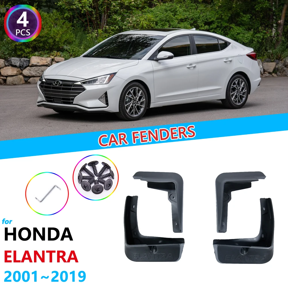 Крылья для Hyundai Elantra XD HD MD AD 2001 ~ 2019 брызговики автомобильные аксессуары 2002 2003 2004 2005