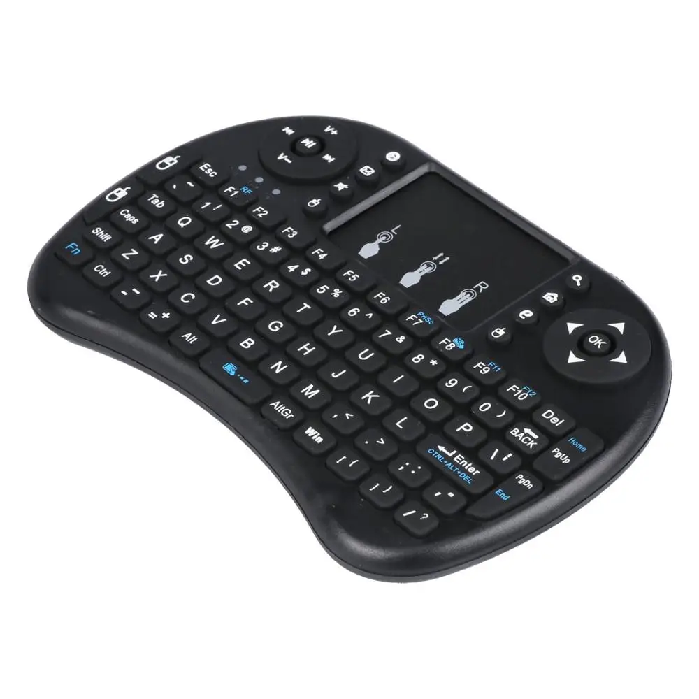 

KOOYUTA i8 Russian English Version 2.4GHz Wireless Keyboard Air Mouse With Touchpad Handheld Work With Android TV BOX Mini PC 18