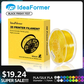 

Ideaformer 3D Printer Filament Pla/Silk-Pla Filament 1.75mm 1KG Per Roll 3D Printer Material Pure Environmental Pla Filament