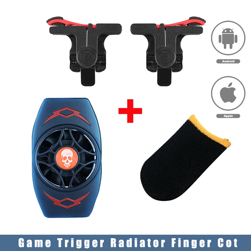 

Универсальный игровой контроллер для PUBG, яркий геймпад, мобильный джойстик для стрельбы в цель, кнопка L1 R1 для IPhone, Android, триггер, Новинка