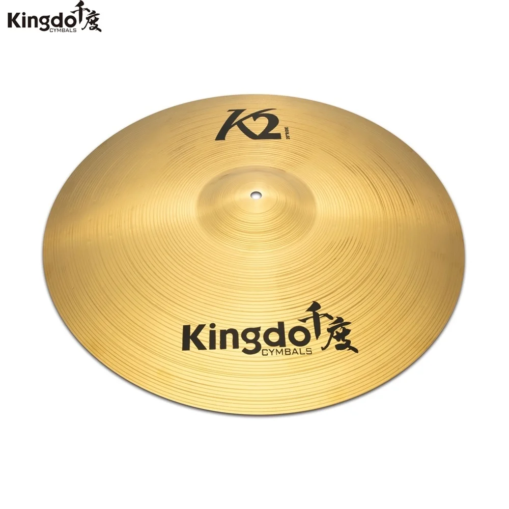 

Kingdo K2 series Cheap practice 20"ride cymbals for drums