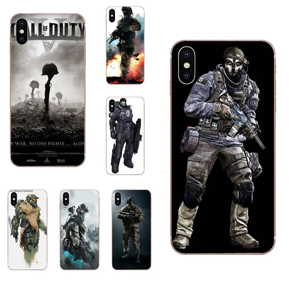

For Galaxy J1 J2 J3 J330 J4 J5 J6 J7 J730 J8 2015 2016 2017 2018 mini Pro TPU Top Selling Video Game War Soldier Military