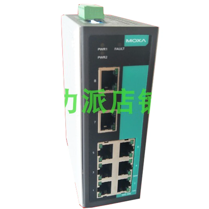 

New Original Spot Photo For MOXA EDS-308-T 8-Port Smart Plug-And-Play Switch, Wide Temperature