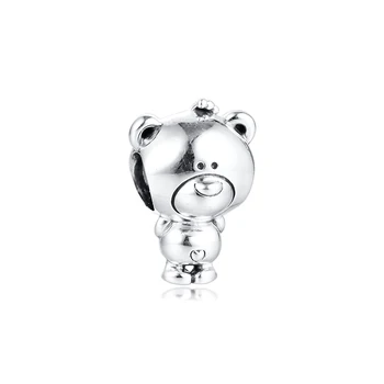 

CKK Silver 925 Jewelry Theo Bear Charm Fits Original Bracelets Sterling Silver Beads