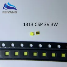 500 шт Для SAMSUNG светодиодный 1313 ТВ Приложение светодиодный подсветка 3 Вт 3 в CSP холодный белый ЖК Подсветка для ТВ приложения