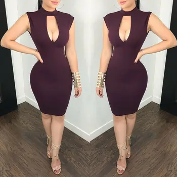 

Imcute Women's Sexy Slim Hollow Summer Mini Dress Lace Backless Mini Party Evening Bodycon Pencil Dress