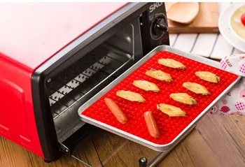 

Nonstick Silicone Baking Mats BBQ Pyramid Pan Kitchen Baking Tools Bakeware Pad Moulds Microwave Oven Baking Tray Sheet Barbecue