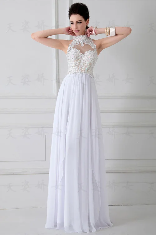 vestido de festa robe de soiree модное сексуальное платье с высокой горловиной и открытой спиной с аппликацией из кристаллов для выпускного вечера платья подружек невесты