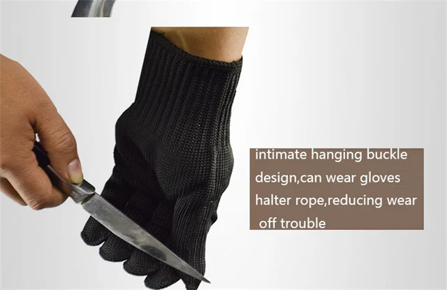Cut Resistant Gloves Grade Level 5 Protection Safety Anti Cut Gloves  Kitchen Tools Gloves Butterfly Knife Training Gloves - AliExpress