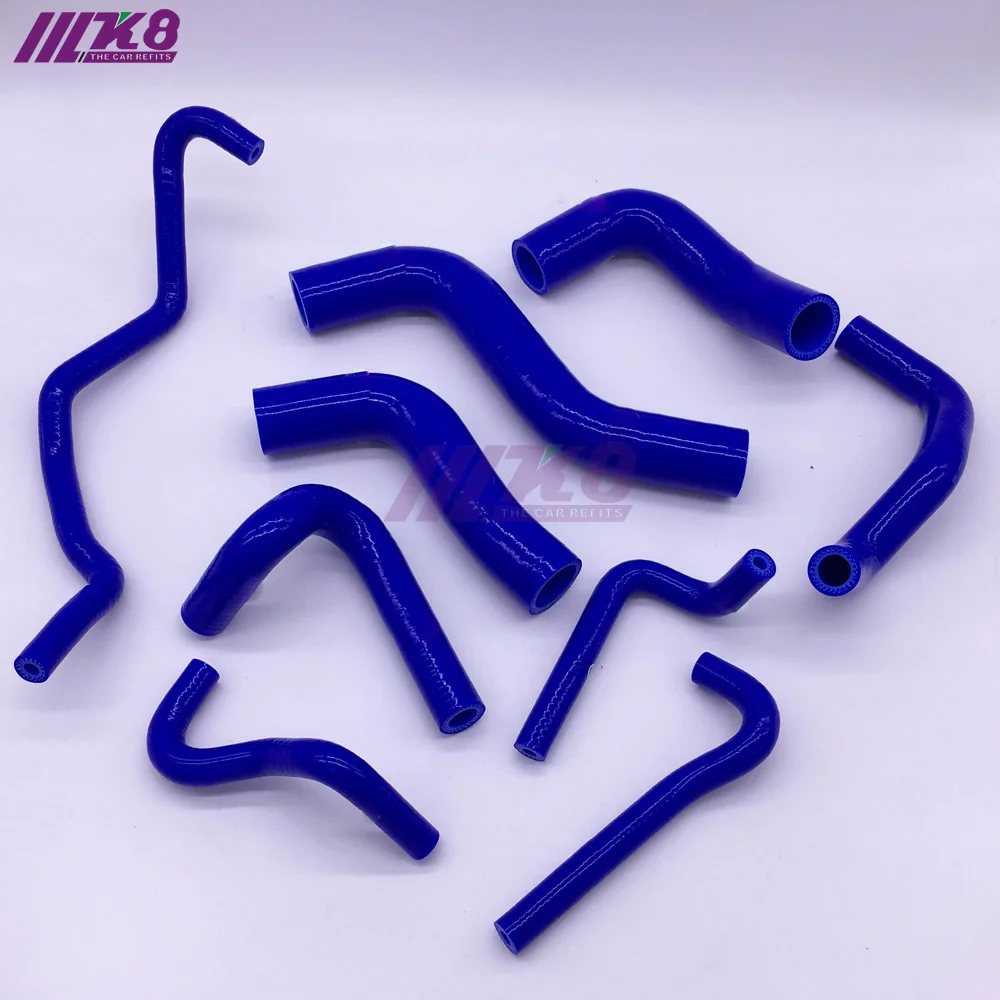 Silicone Radiator Hose For MAZDA Roadstar Miata MX-5 NA6CE B6ZE 1.6L 1989-1993 red/blue/black