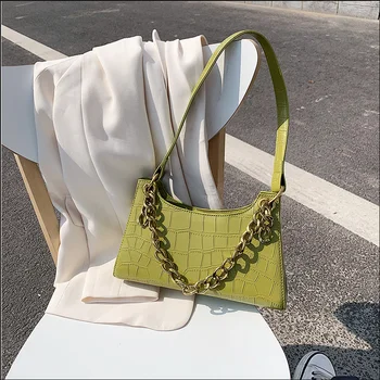 

2020 New Fashion Tote Bags For Women Vintage Handbag Mini Leather Shoulder Bag Retro Women Bag Stone Pattern Female Purse