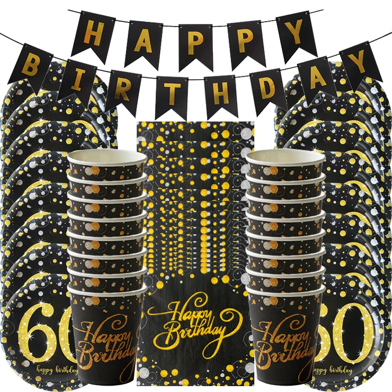 60-40-50-30th-Birthday-party-decoration-adult-30-Birth-day-or-anniversary-party-Paper-plates (5)