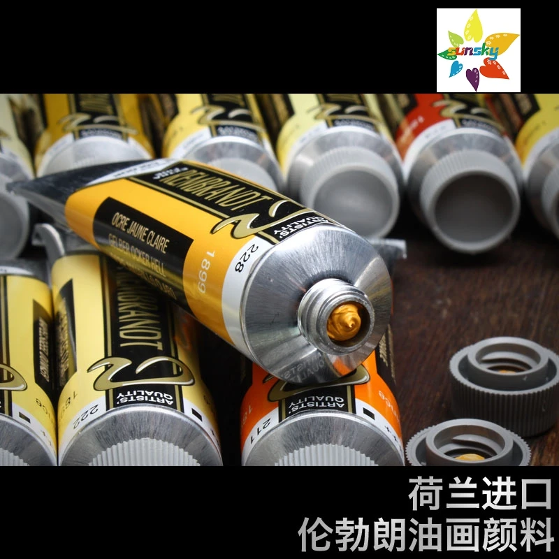 Original Talens REMBRANDT series Artists' Oil color even and delicate Tubular 40 ml single 120 colors Self selected Art supplies
