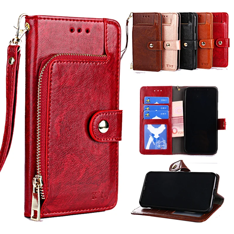 

For ASUS Zenfone 3 Case Luxury PU Leather Wallet stand Cases For ASUS ZE552KL Case Flip Phone Case For Coque ASUS ZE520KL Cover