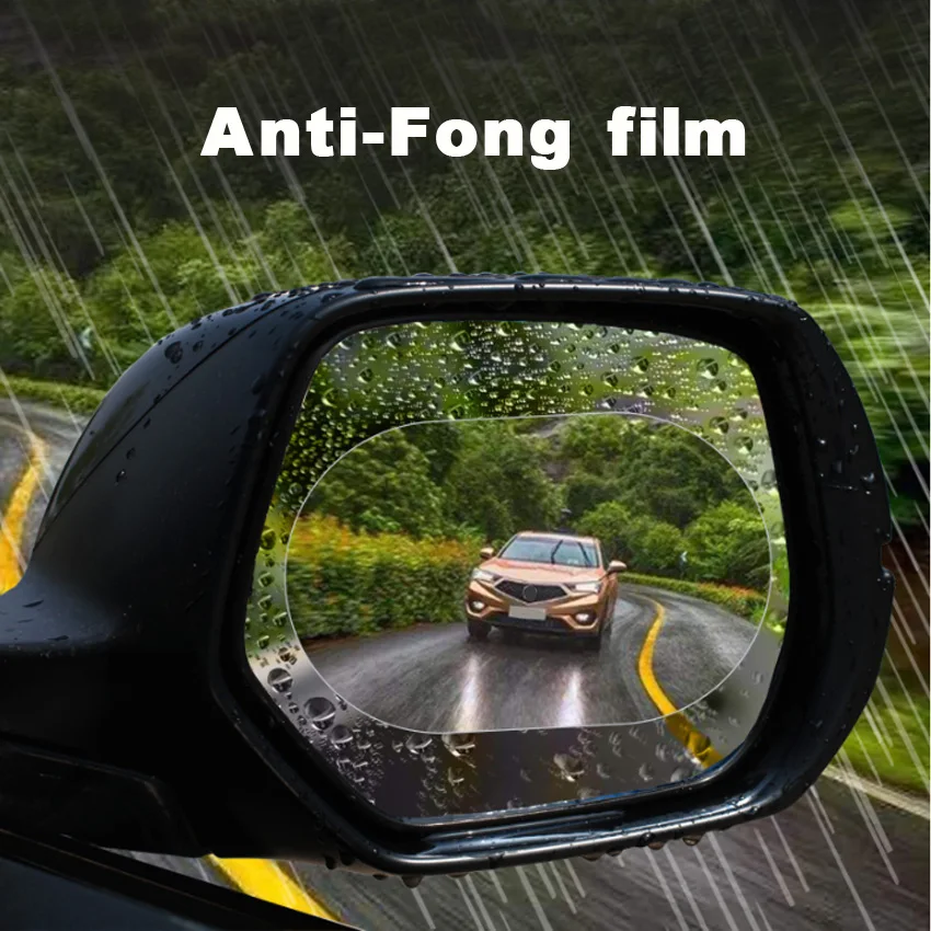 

2Pcs/Pair Car Rearview Mirror Protective Film Anti Rain Films Anti Fog Stickers Waterproof Rainproof Auto Styling