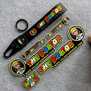 

Durable Key Strap with Aluminium Motorcycle Exhaust Pipes Decal Sticker Cool Personality Scorpio + Highly Reflective Stickers