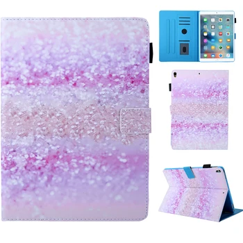 

Shockproof Gradient Bling for IPad Pro 10.5 Inch 2019 Case PU Leather Magnetic Auto Wake Cover Tablet Stand Card Pen Holder