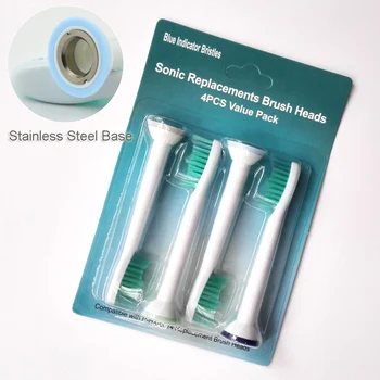 

Philips Sonic Hx6014 Proresult Electric Toothbrush Replacement Heads Stainless Steel Base 400pcs/Lot