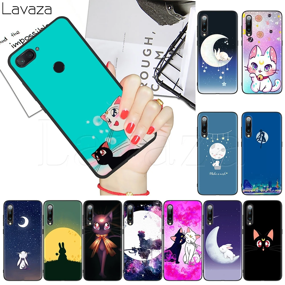Мягкий силиконовый чехол Lavaza Moon Bunny rabbit для Redmi Note 4A 4X 5 5A 6 6A 7 7A 8 8A 8T Pro Lite | Мобильные