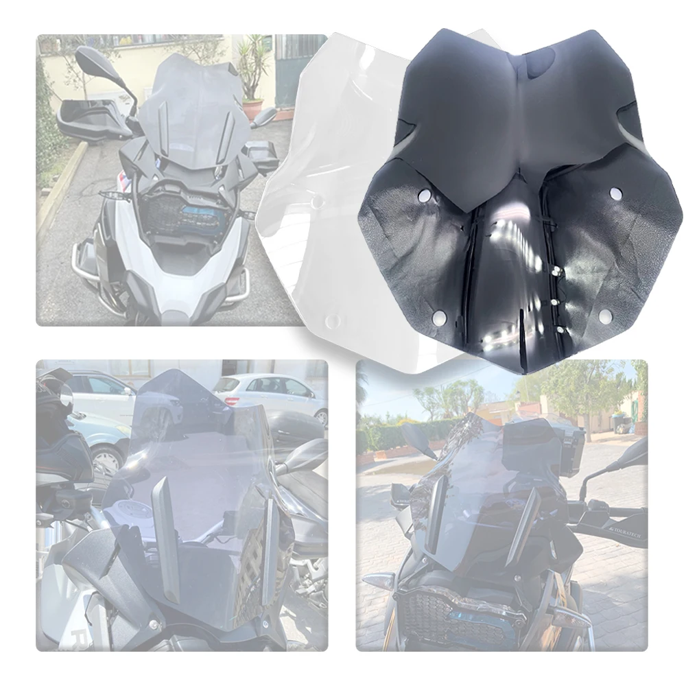 R1200Gs R1250Gs Parabrezza Moto Abs Parabrezza Parabrezza Deflettore Schermo Per Bmw R 1200Gs 1200 1250 Gs Adv Adventure