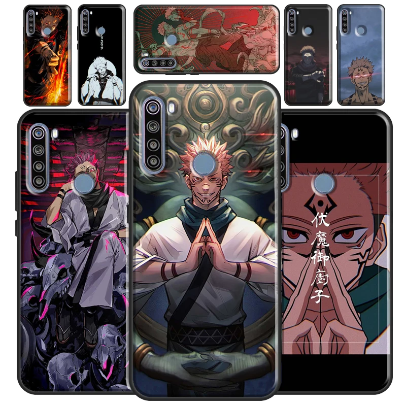 Ryomen Sukuna Jujutsu Kaisen Case For Redmi Note 11 Pro 10 9 8 Pro Note 