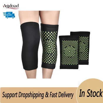 

Agdoad 1 Pair Self Heating Moxa Therapy Knee Pad Pain Relief Arthritis Brace Support Knee Sleeve Health Care For Outdoor Sports