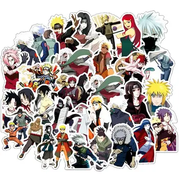 

100pcs Pack Cartoon Anime NARUTO Stickers Waterproof PVC Laptop Motorcycle Car Guitar Luggage Skateboard Cool Sticker Kids Toys