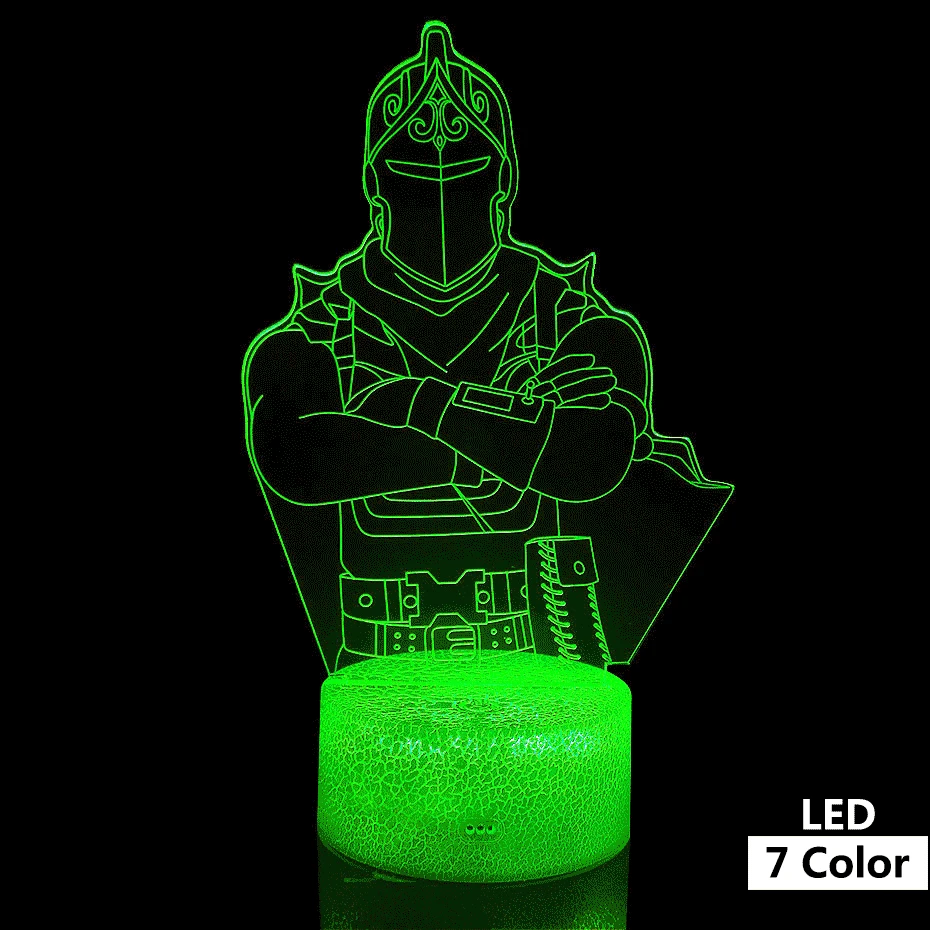 LED Battle Royale Light Sleep Projection Lamp Toys Bedroom Christmas Decoration Nightlight Gifts