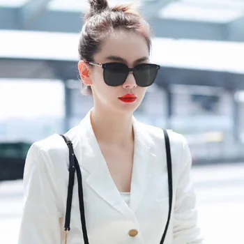 

Fashion Square Man Woman Universal Sunglasses Mi nail Brand Designerhigh Quality Big box UV400 Sunglasses