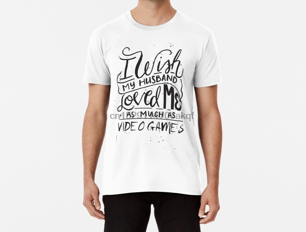 Мужская забавная футболка с надписью I wish my Hand Love me а также видеоигры Забавные