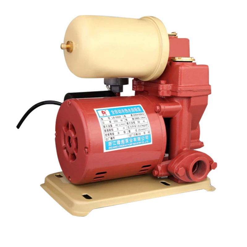 Water pump high-rise water pressure water heater tap water booster pump household automatic silent self-priming pump 220V терморегулятор погружной для аквариума juwel automatic heater 100 вт