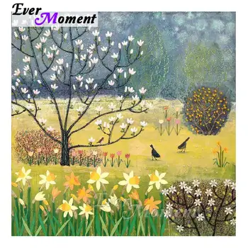 

Ever Moment Diamond Art Paintings Field Country Scenery Full Square Stones Leisure Time DIY Craft Hobby Home Decoration 4Y926