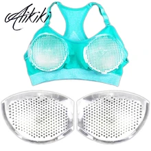 Женские подушечки для бюстгальтера с эффектом пуш-ап, съемные подушечки для бюстгальтера, подушечки для купальника, бикини, накладки на соски, наклейки Патчи, вставки, силиконовый бюстгальтер