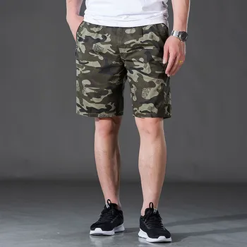 

Camouflage Camo Cargo Shorts Men 2019 New Mens Casual Shorts Male Loose Work Shorts Man Military Short Pants Plus Size 11.20