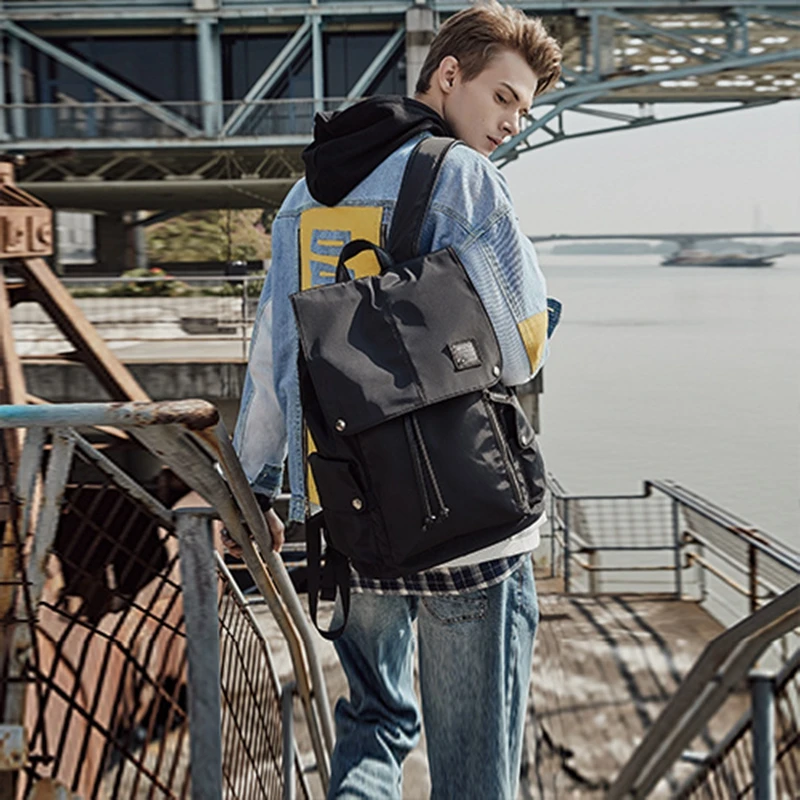 MOYYI Best Quality Waterproof Large Backpack Men Functional 14'' 15.6'' Laptop Backpack Male Outdoo