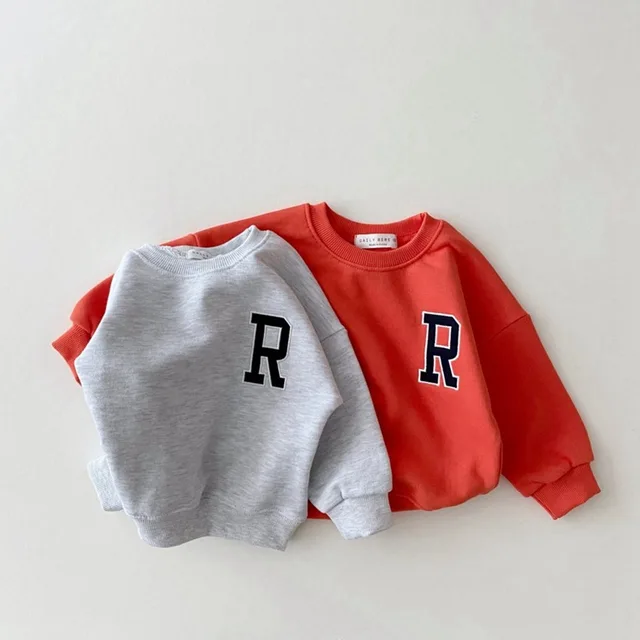 Autumn Cute Letter Print Sweatshirt For Newborn Baby Boy 2