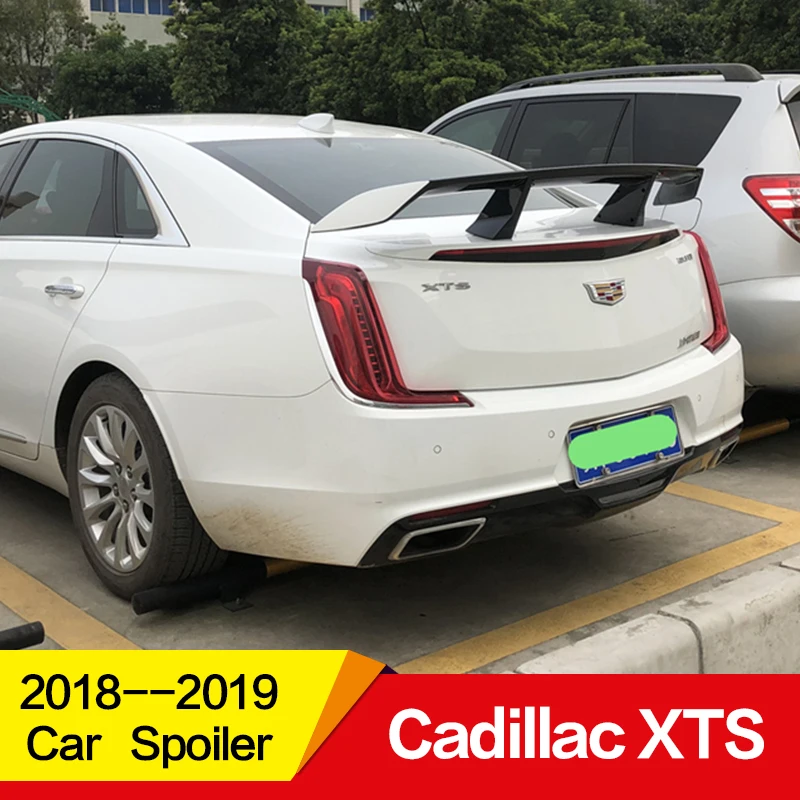 Использовать для Cadillac xts спойлер года ABS Пластиковый материал заднее крыло EX стиль спортивные аксессуары
