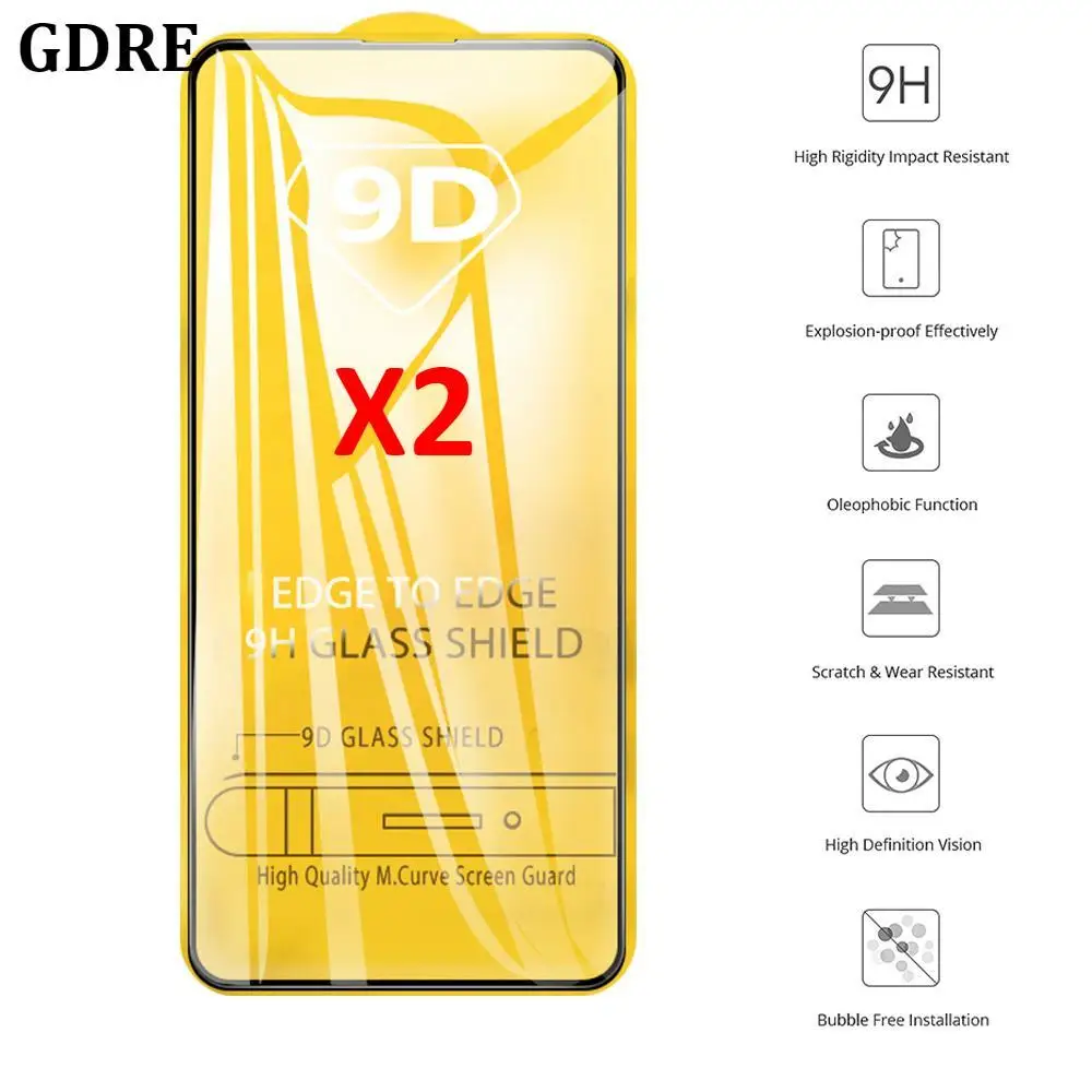 2PCS Tempered Glass on the For Samsung Galaxy A71 A51 A50S A70 A40 A30 A20 A10S M50 M30S Protective 9D Curved Screen Protector|Phone Screen Protectors| - AliExpress