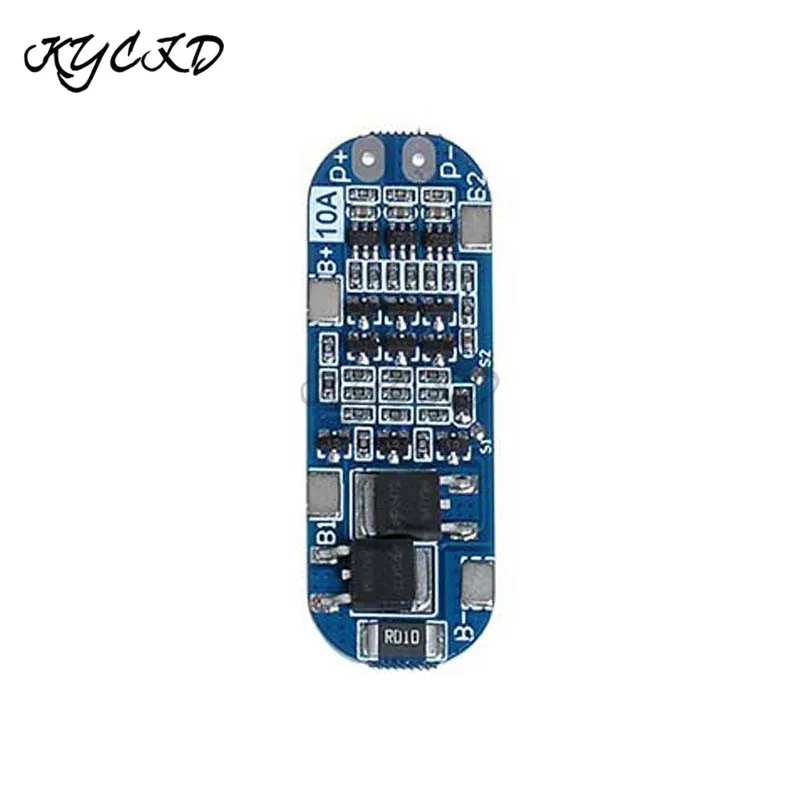 

BMS 3S 11.1V 12V 12.6V 5A 10A 18650 Lithium Battery Protection Board with Overcharge Overdischarge Protection Battery Balancer