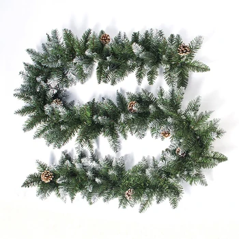

Simulation Xmas Vine Rattan Christmas Tree Drop Ornament Display Window Door Home Artificial Decorations
