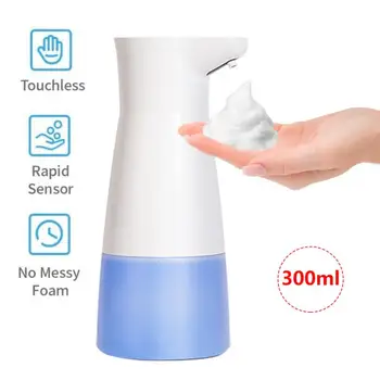 

300ml Automatic Durable Soap Dispenser Hand Sterilizer Touchless Infrared Motion Sensor Hand Disinfectant for Bathroom Kitchen