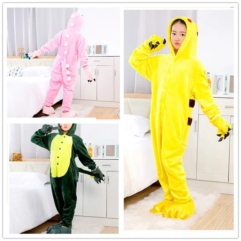 Kigurumi Animal Gloves Men Women Soft Flannel Glove Paw Dinosaur Bear Finger Claw Cute Fluffy Halloween Party Performance Mitten cosplay gloves furry gloves cartoon gloves