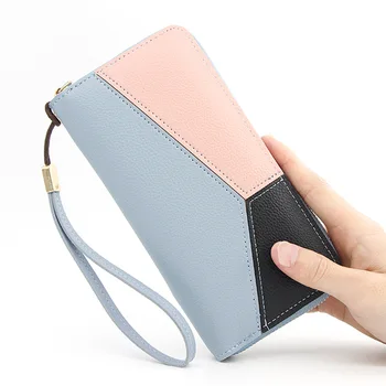 

Fashion Leather Wallet Women Luxury Long Clutch Lady Purse Card Holder Tassel Women Wallets Zipper Coin Phone Money Pocket Bag