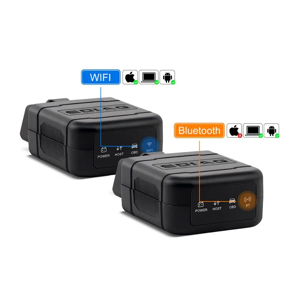 Диагностический сканер EDIAG P01 P02 P03 ELM327 Bluetooth V1.5 PIC18f25k80 чип elm 327 для OBDII OBD2