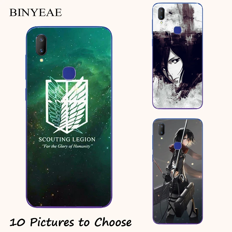 Attack On Titan Cartoon Case For Vivo 1606 1609 1610 1704 1716 1723 1726 1811 1812 1814 1816 Silicone Phone Cover Phone Case Covers Aliexpress