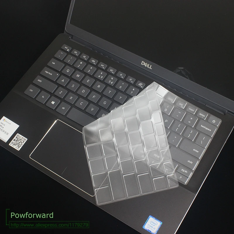TPU Для клавиатуры ноутбука из ТПУ чехол Защитная крышка для Dell Xps 15 9575 Xps15 9575 15 9575 15,6 дюймов для Dell Vostro 13 5000 5390 13 5390 - Цвет: TPU