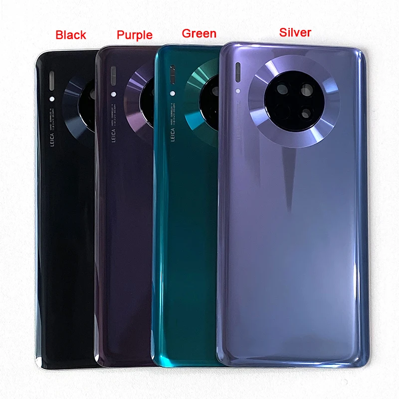 M& Sen для 6,6" huawei mate 30 3D стеклянная задняя крышка батарейного отсека+ стеклянный объектив+ рамка для камеры+ наклейка TAS-L09 TAS-L29