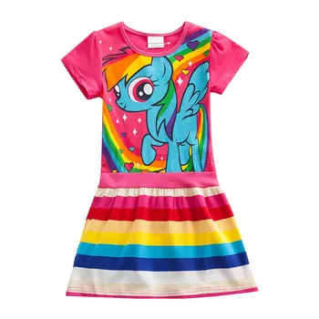 

My little pony original model toys lovely Kids girl Dresses Cute girl dresses summer Toys My little pony original Dolls gift